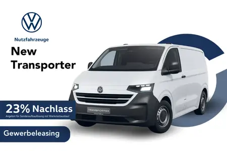 VW New Transporter vorne Angebotsbild