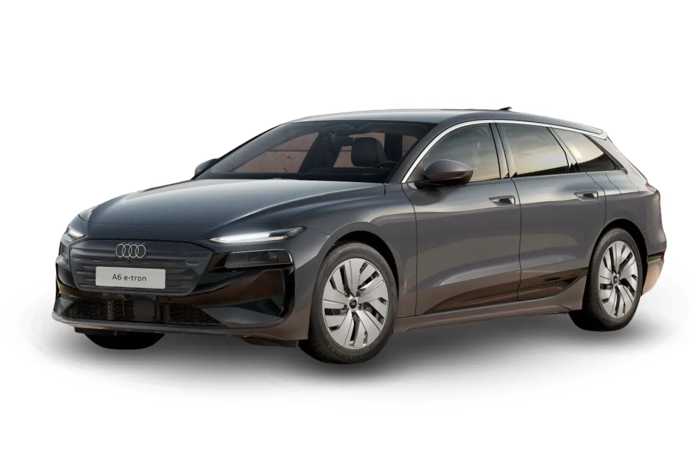 Audi A6 Avant e-tron in grau von vorne
