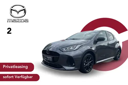 Mazda 2 in grau Angebotsbild Privatleasing