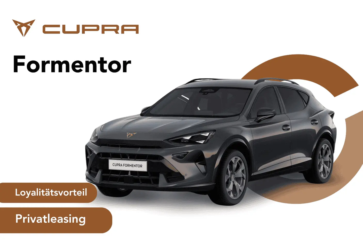Angebotsbild für ein Privatleasingangebot des CUPRA Formentor mit Loyalitätsvorteil