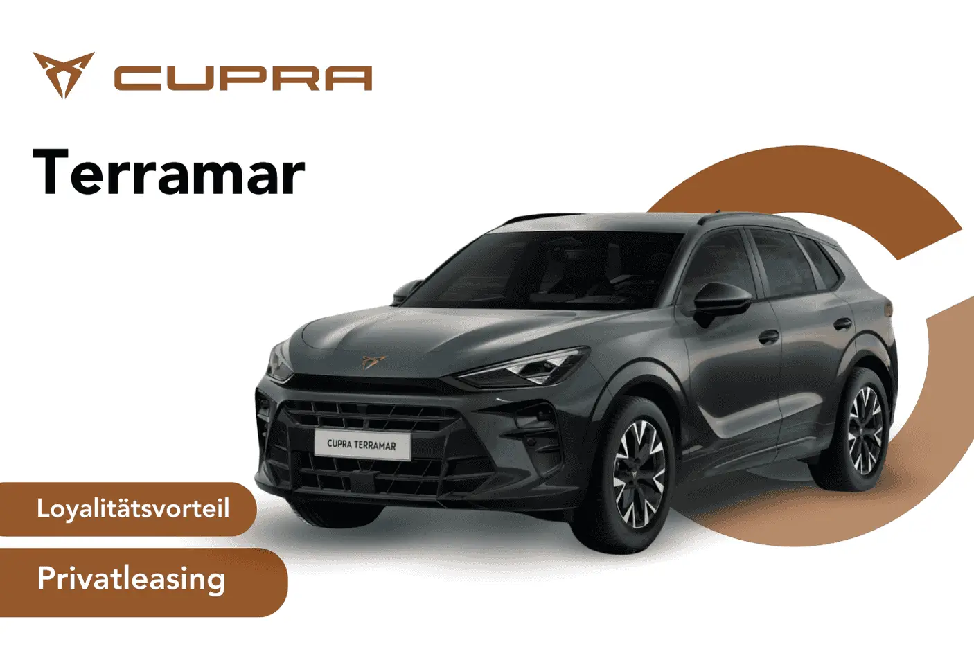 Angebotsbild eines Cupra Terramar mit Loyalitätsvorteil
