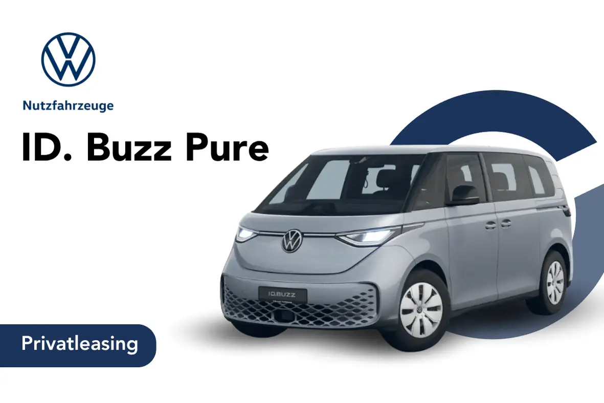Id. Buzz Pure in grau Angebotsbild Privatleasing