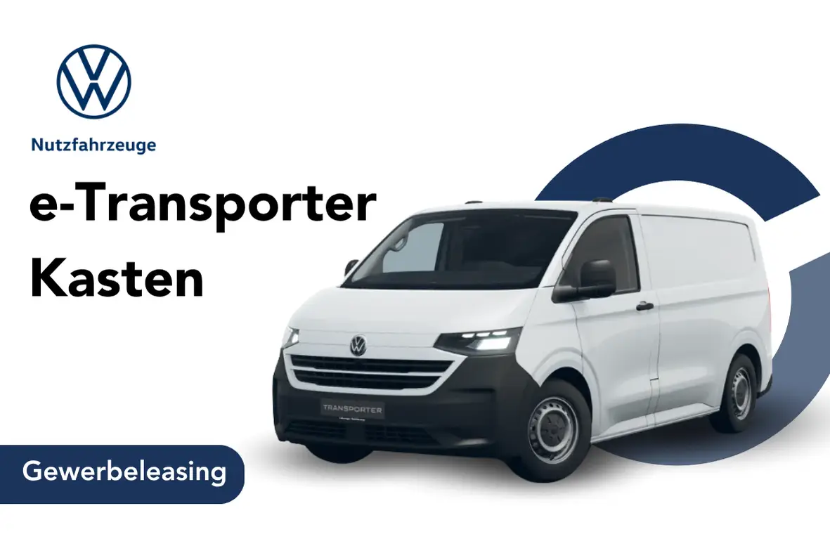e-Transporter Kasten in weiß - Angebotsbild Gewerbeleasing