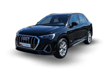 Fahrzeugabbildung eines Audi Q3, Frontansicht
