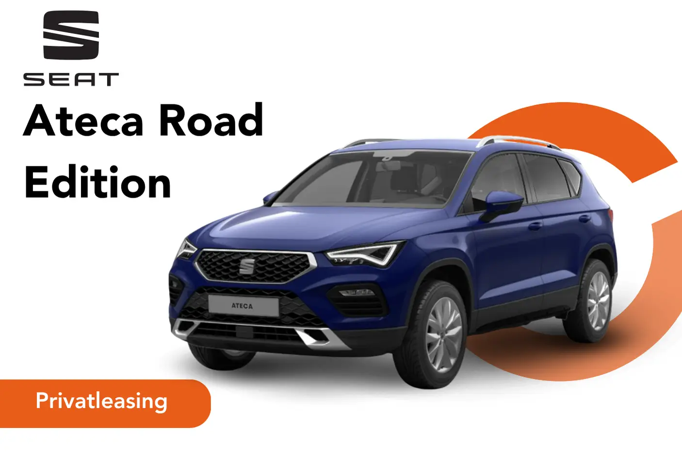 Ateca in blau Angebotsbild Privatleasing