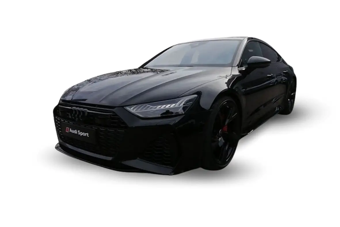 Audi RS7 Sportback in schwarz front