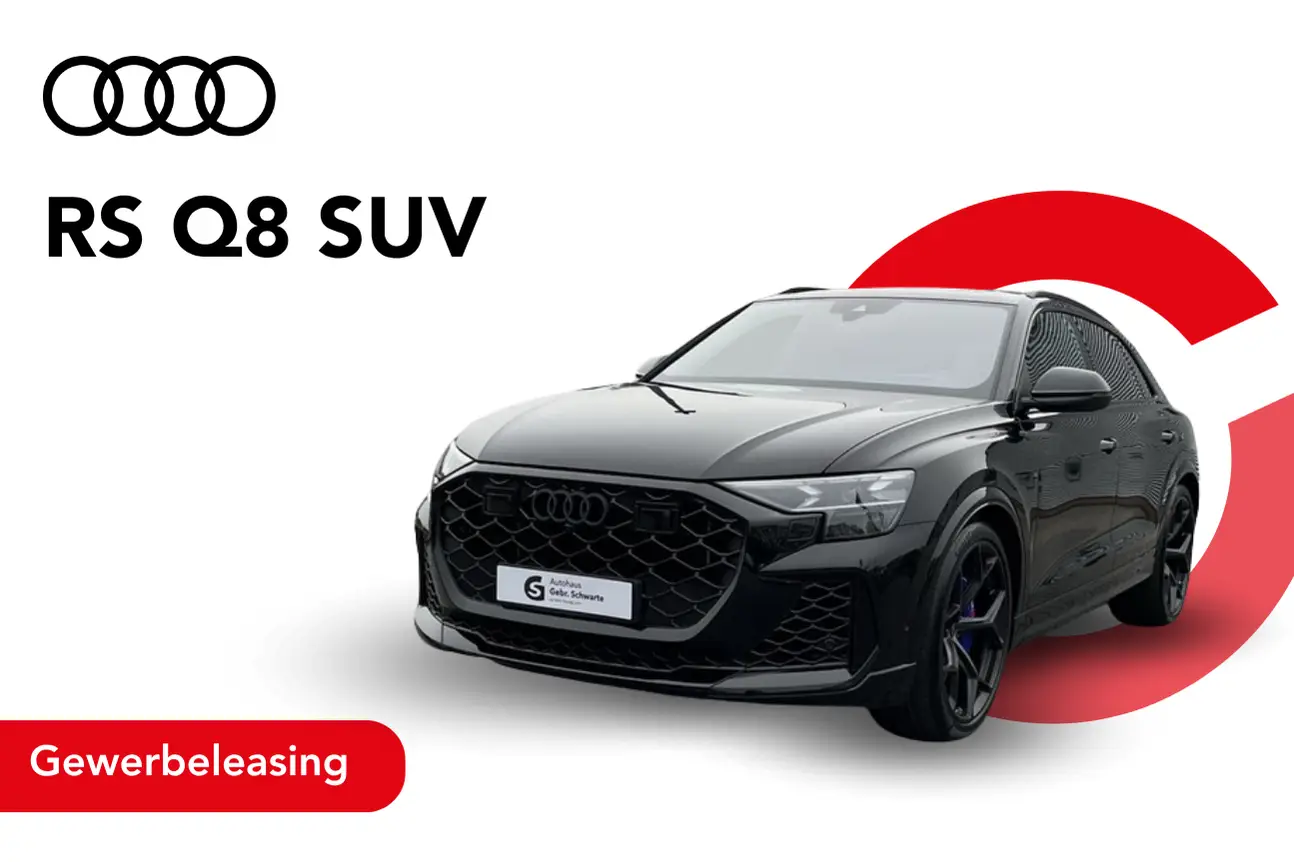 Audi RSQ8 in schwarz - Angebotsbild Gewerbeleasing