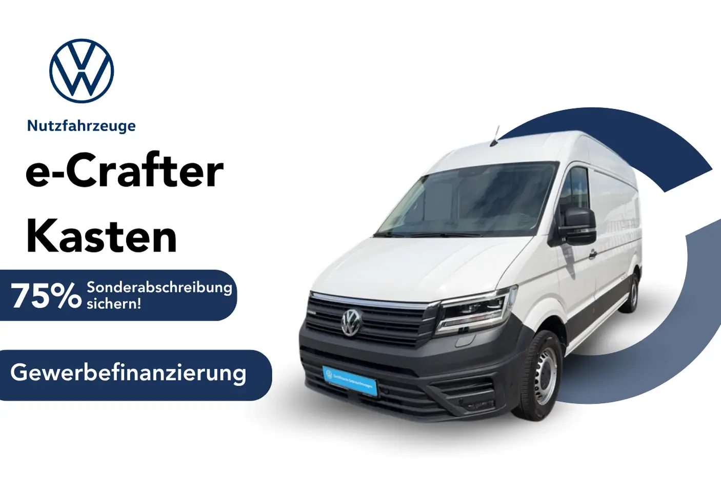 e-Crafter in weiß Angebotsbild Gewerbefinanzierung