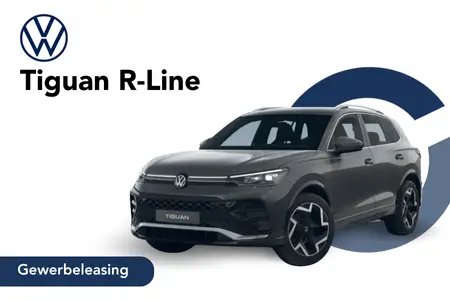 VW Tiguan in grau - Angebotsbild Gewerbeleasing