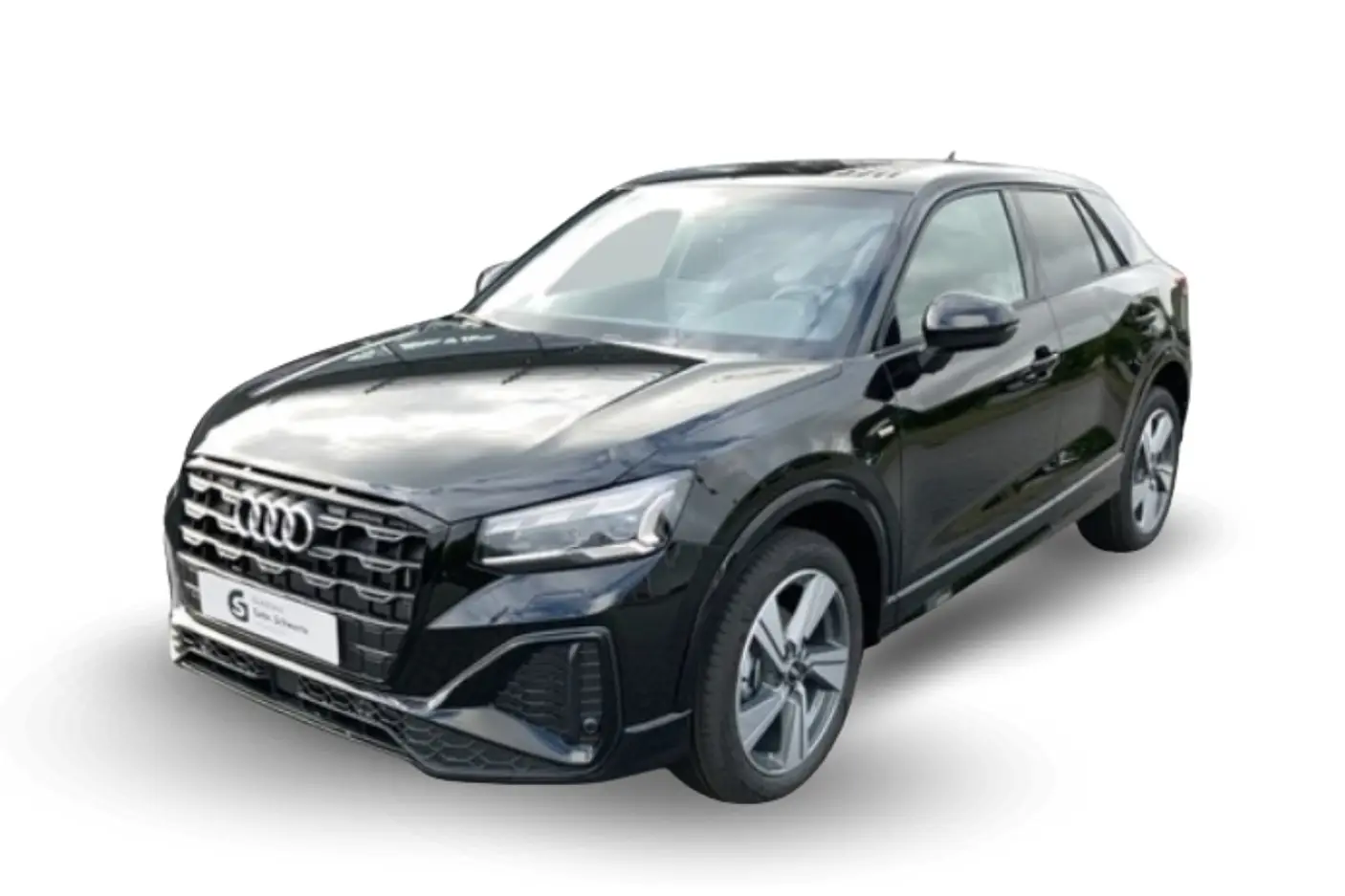 Q2 in schwarz freigestellt