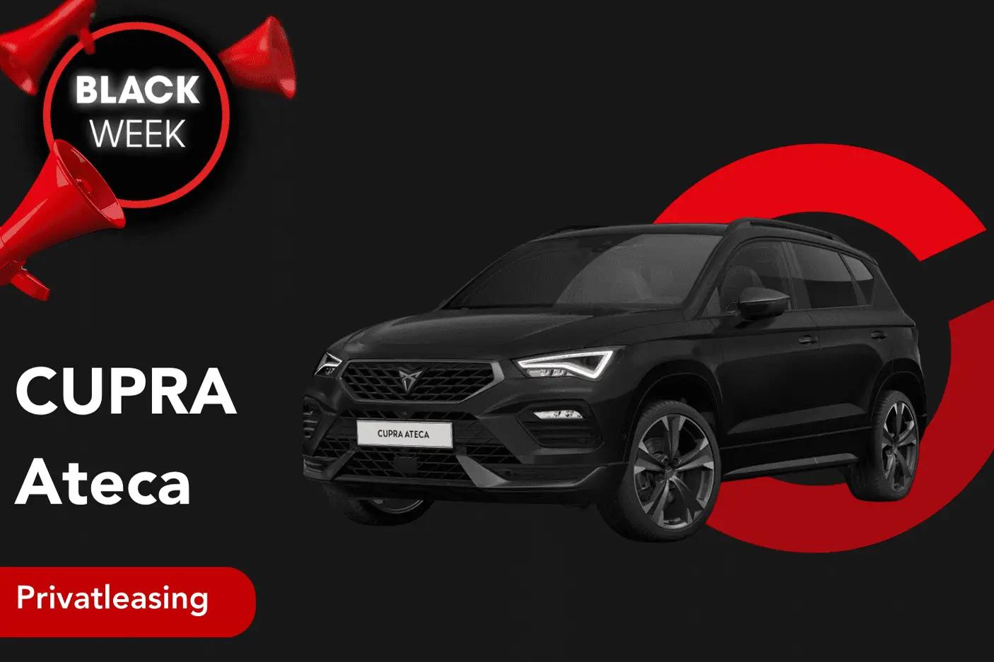 Angebotsbild für ein Privatleasingangebot eines CUPRA Ateca