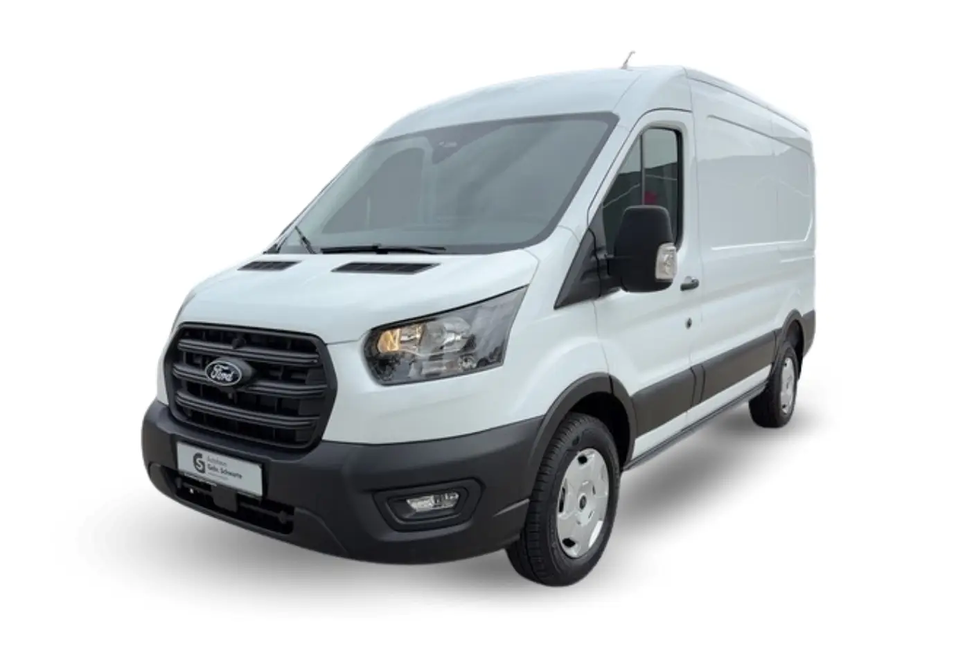 Transit in weiß freigestellt