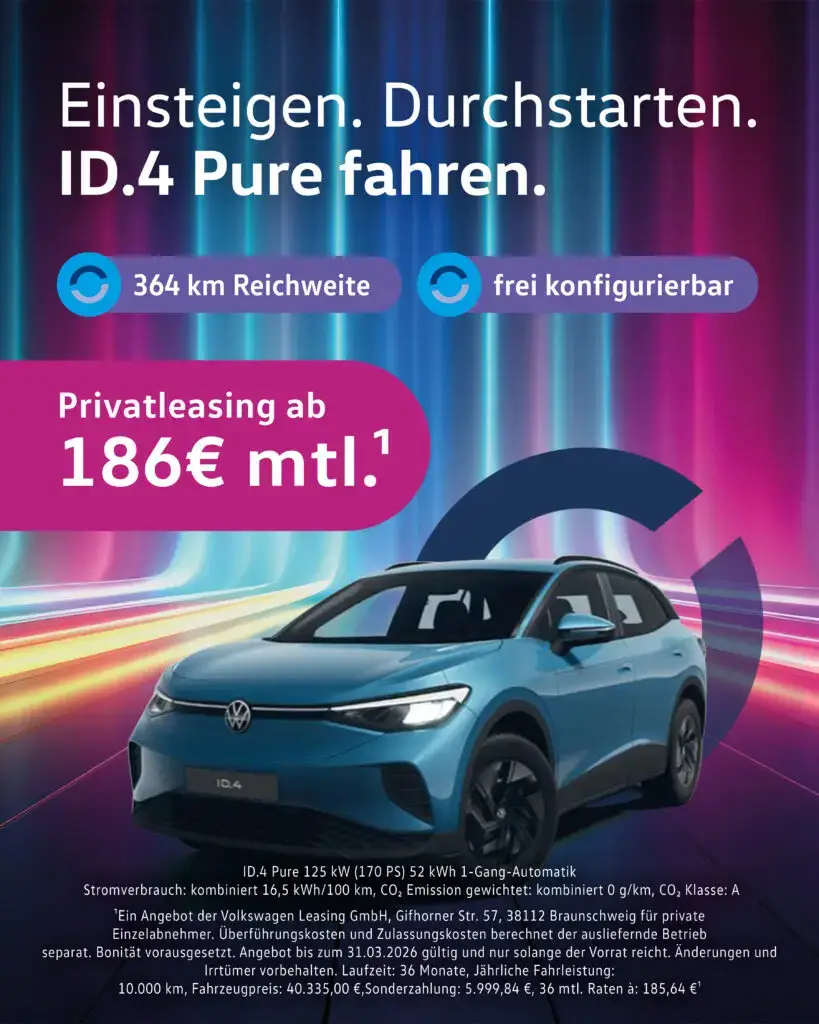 Kachelbild Privatleasing ID.4 Pure