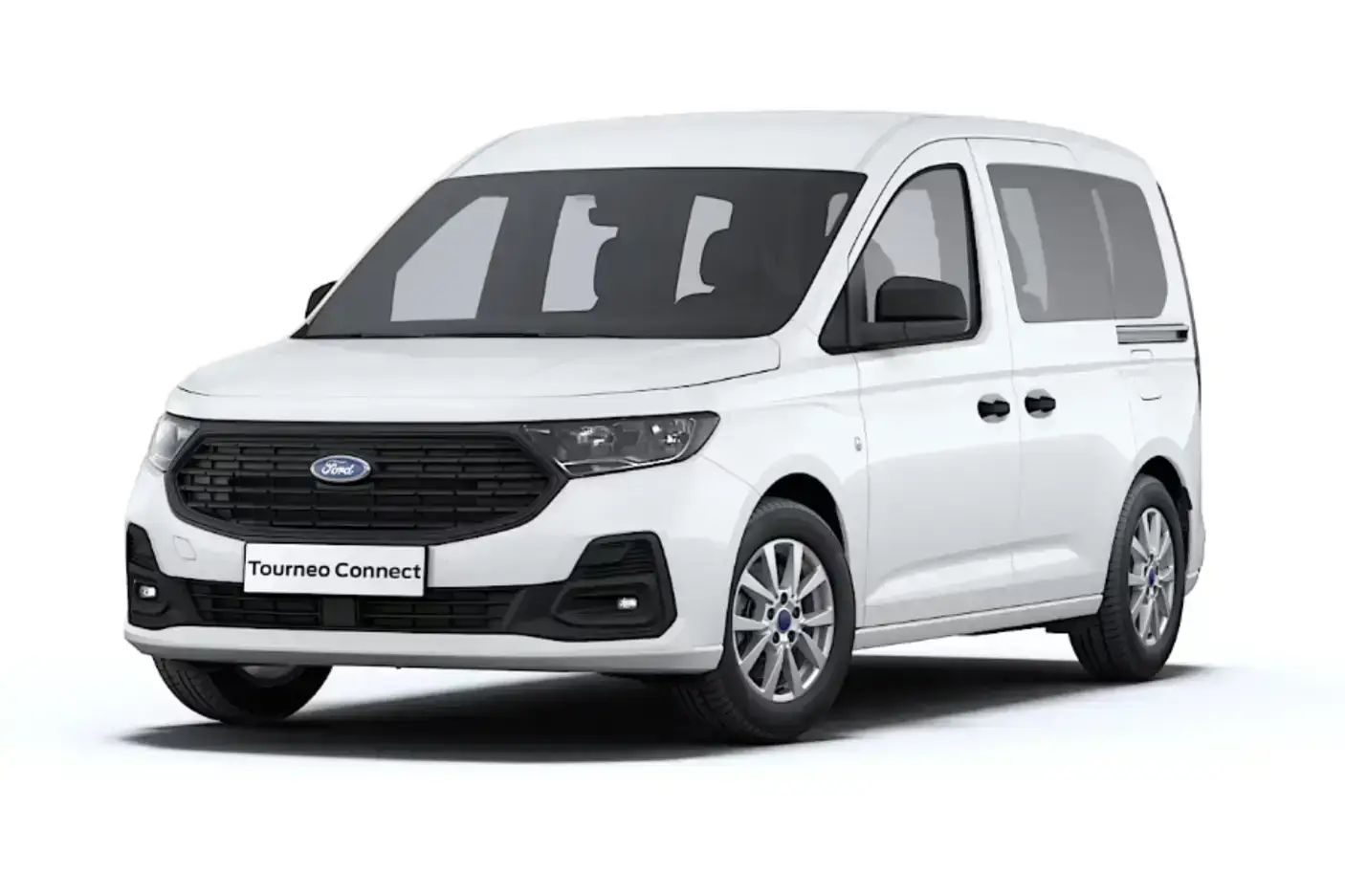 Ford Tourneo Connect in weiß freigestellt