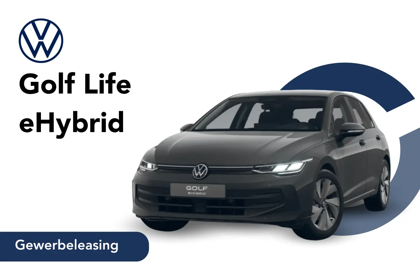 Angebotsbild Golf ehybrid in grau