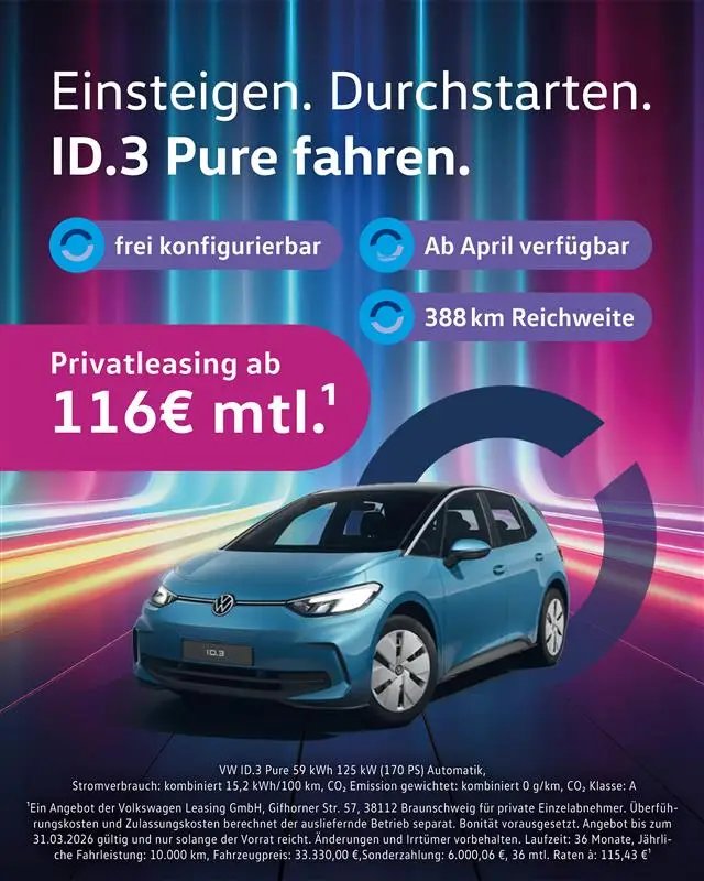 Kachelbild E-Förderung ID3. Pure