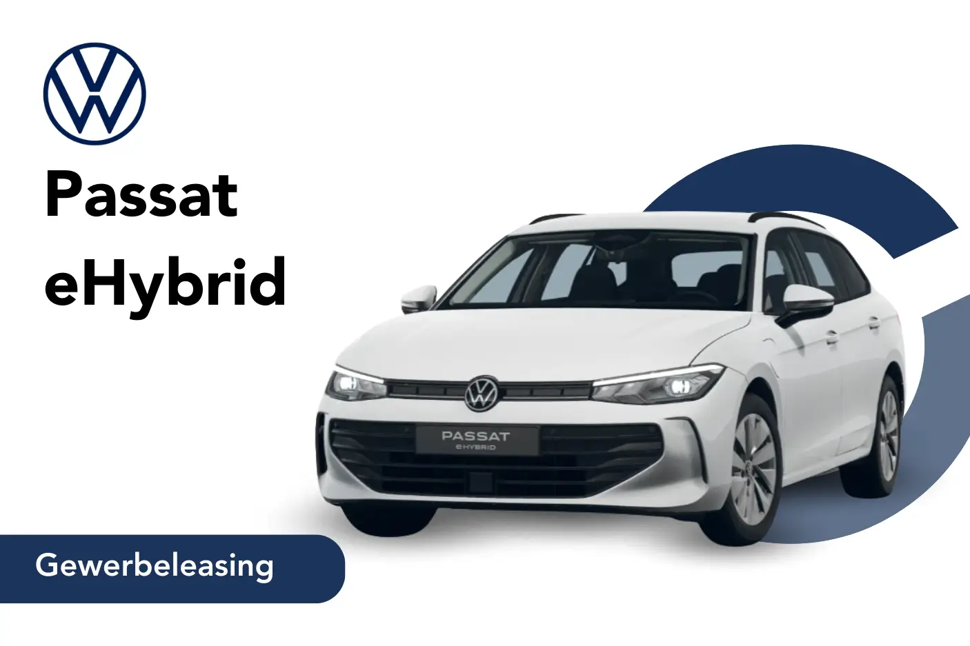Angebotsbild Passat eHybrid in weiß
