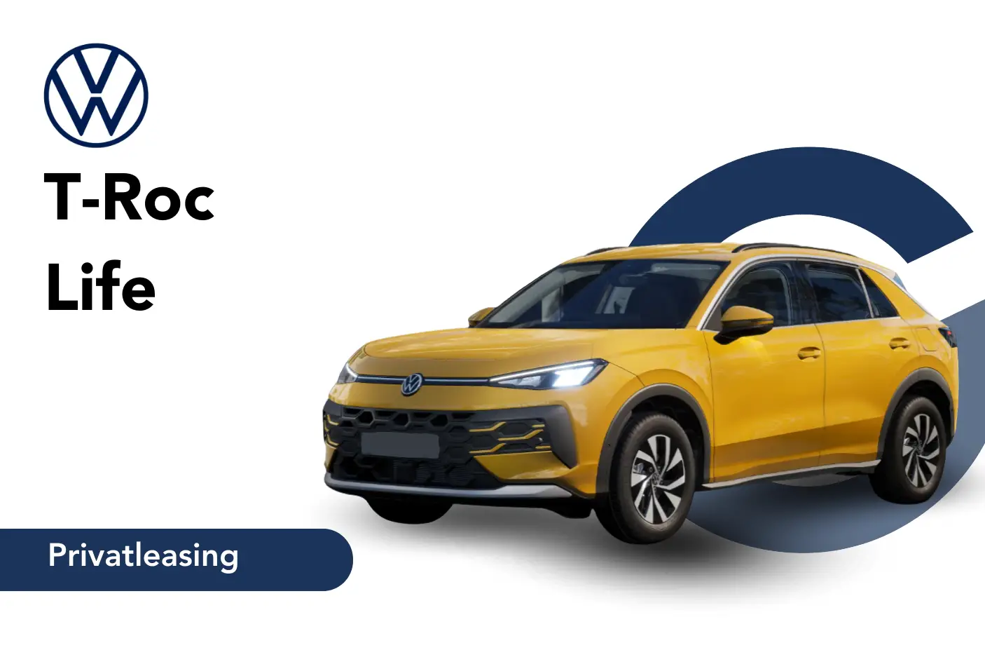 Angebotsbild VW T-Roc Life in gelb