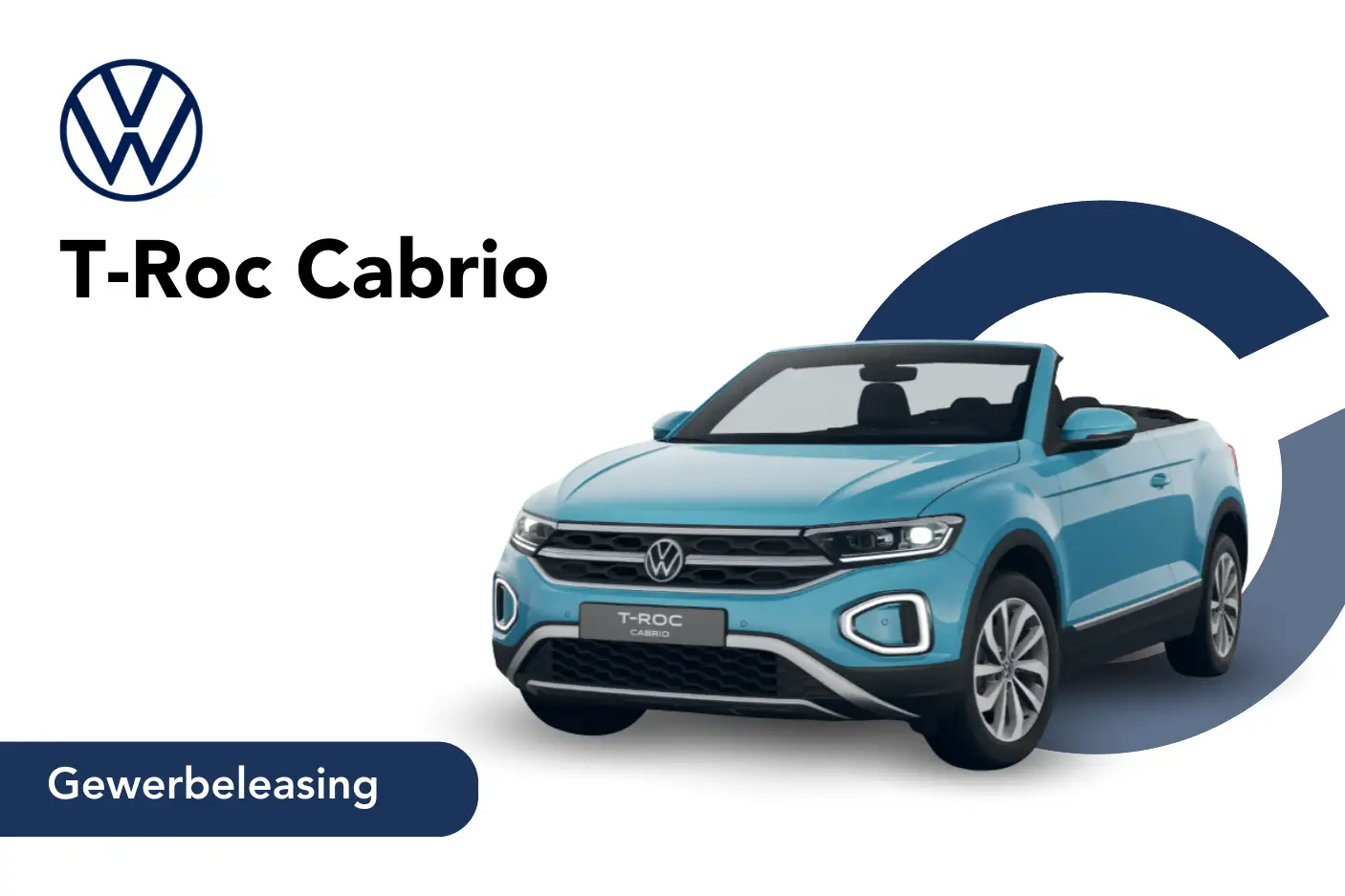 Angebotsbild T-Roc Cabrio in blau