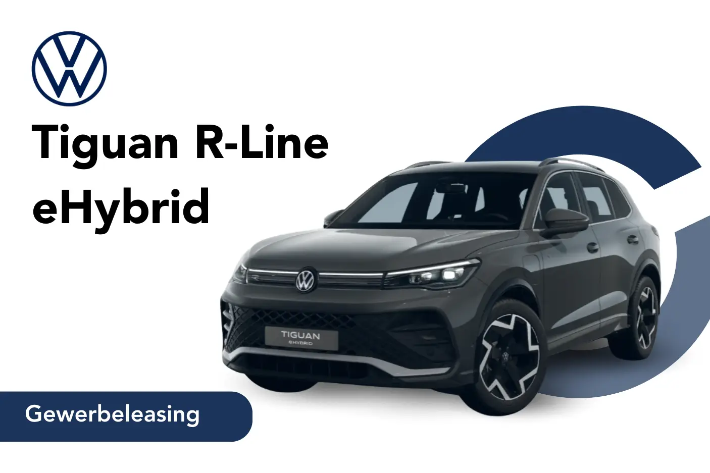 Angebotsbild Tiguan R-Line eHybrid in grau