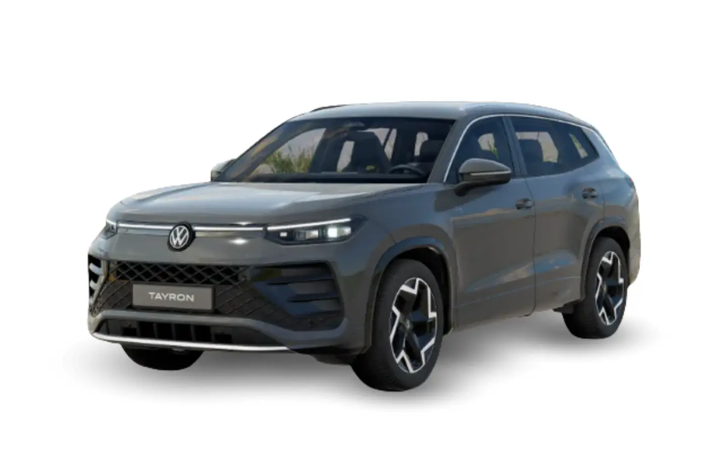 Tayron R-Line in grau von vorne