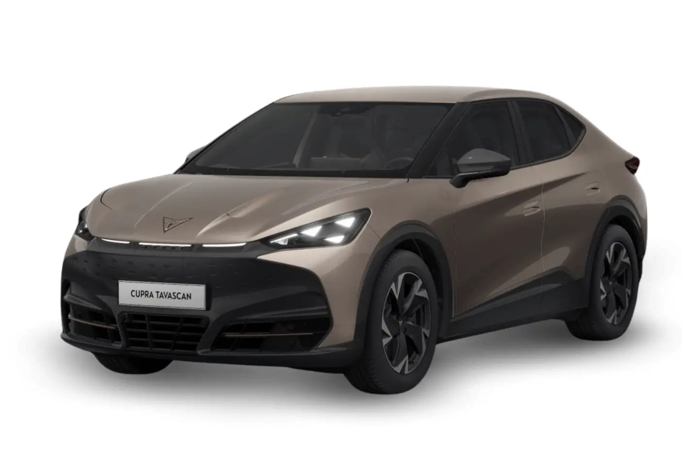 CUPRA Tavascan in braun von vorne