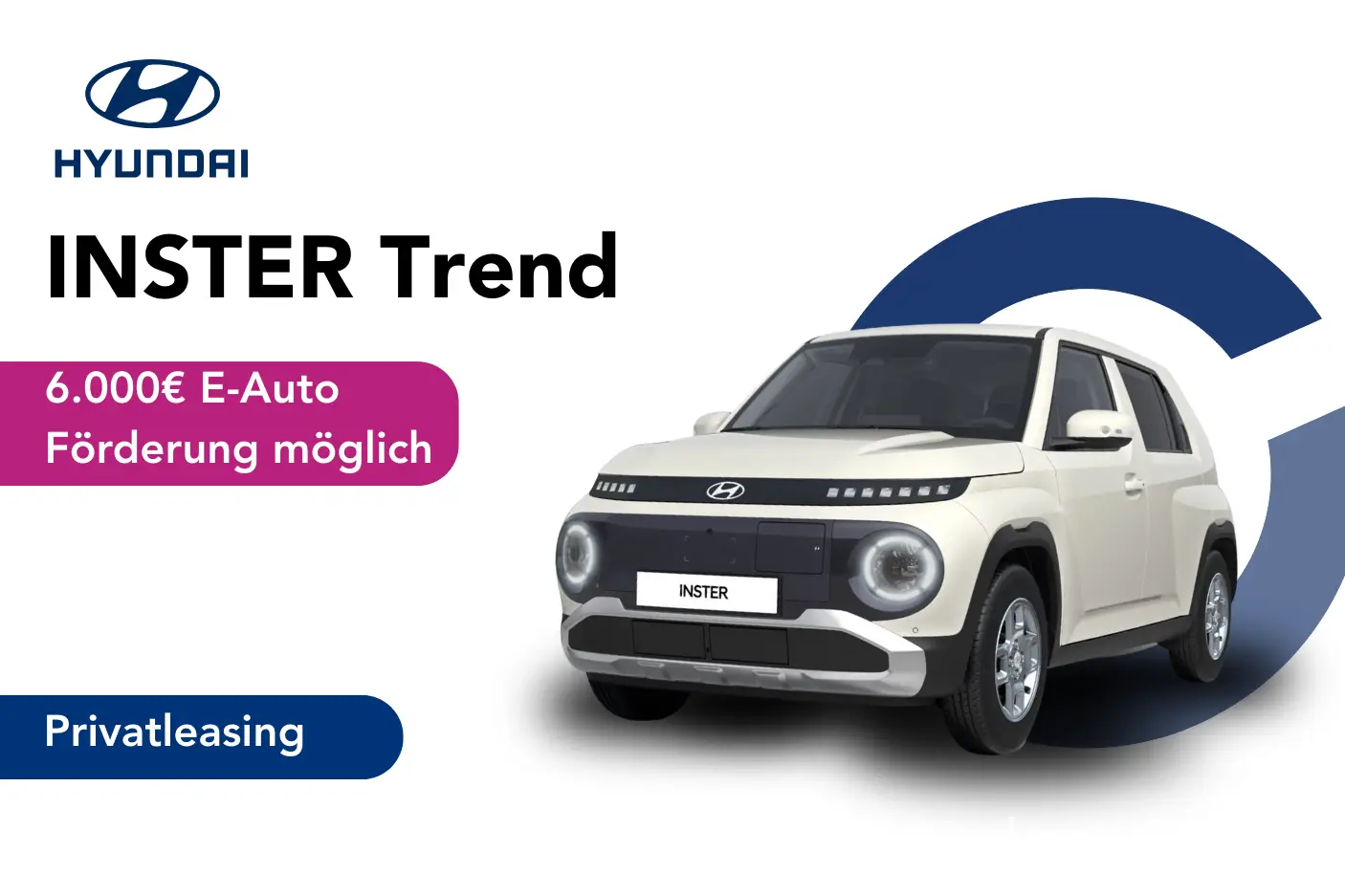 Hyundai INSTER Privatleasing Angebotsbild