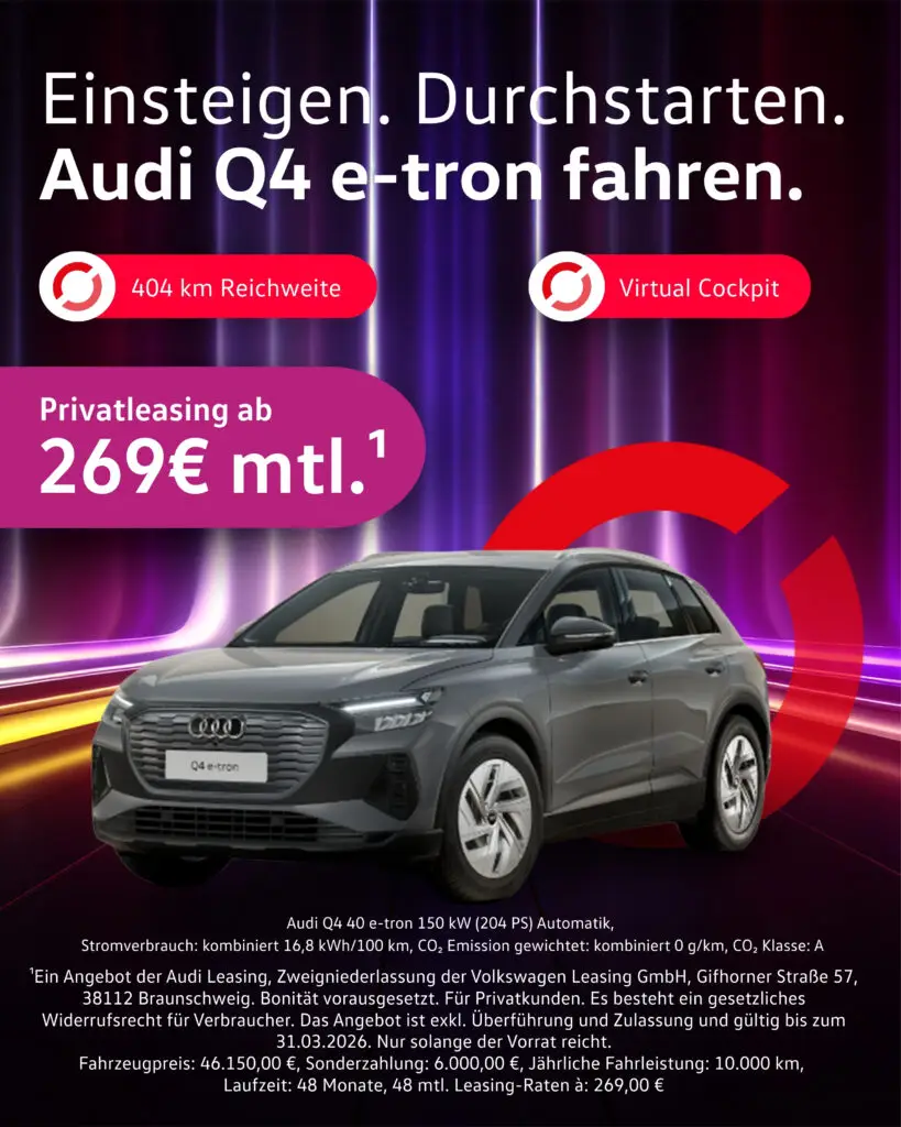 Kachelbild Audi Q4 e-tron